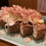 味のまる藤 - 自家製厚揚げ