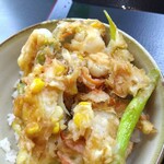 ゆで太郎 - カットモデル(笑)　「小柱」はシッカリ入ってました(#^^#)v