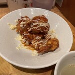 名古屋コーチン親子丼 酉しみず - 鶏唐照りマヨソース