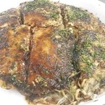 Okonomiyaki Matoba - そば肉玉シングル　500円