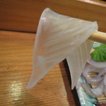 味処 大丸 - 烏賊のエンペラーがパリパリ！一度食べてみてください！