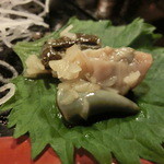 宝寿司分店 - アワビの肝醤油漬け・・・最高(*´∀｀)