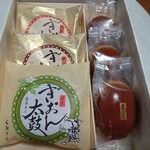 湖月堂 博多大丸 - 料理写真:銘菓詰め合わせ(栗饅頭・ぎおん太鼓)
