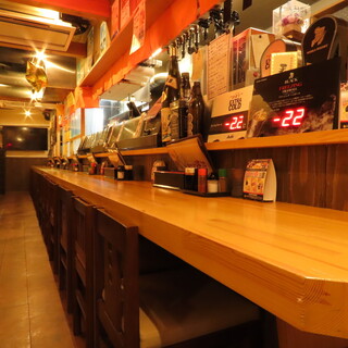 모든 좌석에서 볼 수 있는 TV 모니터로 야구 관람도 가능!