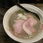 魚々麺 園 - 純煮干そば1,000円