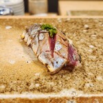 鮓 かね庄 - 秋刀魚