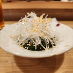 鮓 かね庄 - 大根と若布の土佐酢サラダ