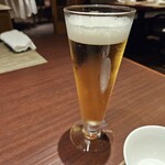 翠亨園 - ランチ生ビール