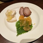 翠亨園 - 冷菜三種盛り合わせ