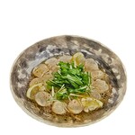北海道產扇貝和生章魚的意式生拌肉片/Scallop and octopus carpaccio