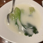中国飯店 - 青梗菜のクリームソース