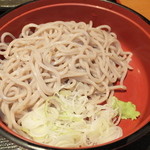 Umihe - 寿司そばセット　９８０円　半蕎麦　【　２０１３年９月　】