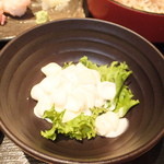 海へ - 寿司そばセット　９８０円　マカロニサラダ　少々　【　２０１３年９月　】