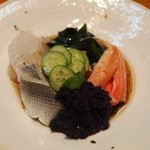 鮨半 - 酢の物 盛り合わせ
