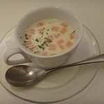 フラッグス・カフェ - ポテト クリームスープ （ ８０kcal ）