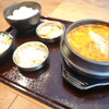 taishiyuukankokusakabachurugida - ランチの純豆腐チゲ定食