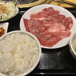 みなとみらいde 焼肉 DOURAKU - ランチ 国産牛ミックス（中）