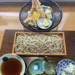貴匠庵 - 秋の極上蕎麦膳（特選天ぷら、せいろ）