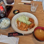 波止場 - ロースヒレミックスとんかつ定食