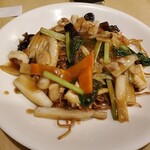 中国新派料理 天安 - あんかけ海鮮焼きそば（醤油）