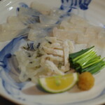 海鮮問屋 - とらふく刺身ハーフ