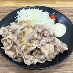 Butameshi Bouya - 秀麗豚バラ定食 1280円　秀麗豚大盛り 350円