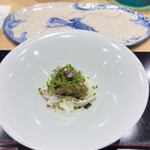 鮨旬美西川 - 鮑ソーメン