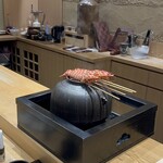 鮨旬美西川 - 茶釜茹でにて