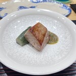 鮨旬美西川 - トロの焼き物