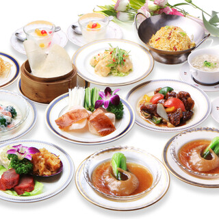 [Special Course] Enjoy luxurious shark fin and Peking duck. For various banquets