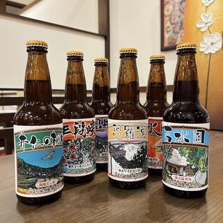 A wide variety of drinks full of Hiroshima's charm. Enjoy all-you-can-drink!