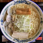 麺処 山 塩の章 - 出汁と麺と貝