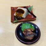 Fukubuku Chaya - 胡麻豆腐、へしこ