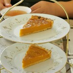 紅茶専門店 Tea Room Wisteria - かぼちゃのタルト(税込一個￥720)
