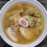 中華そば ふたぼし - 料理写真:朝ラー　ふたぼしブラックこってり