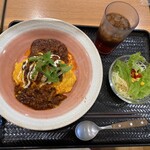 十六雑穀オムライス＆ドリア専門店 おむらいす亭 - 何だ神田と、オムライスは、バリ旨なりねヽ(´o｀；