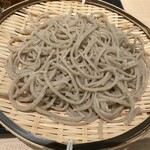 218940532 - 【2023.9.27(水)】かも汁せいろ（並盛・180g）1,400円の麺