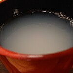 横丁 - 蕎麦湯