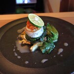 さじこよみ - 太刀魚のドライトマトパン粉焼き