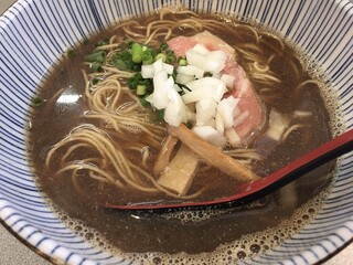 Chuukasoba Tagaya - 濃厚鰯醤油そば900円