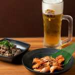 焼肉ダイニング たじまや庵 - 一品＋お酒