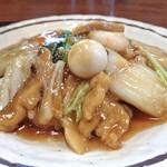 Sam po utei - 「三宝中華飯セット」の 五目あんかけ中華飯