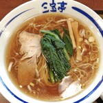 Sam po utei - 「三宝中華飯セット」の 煮干し醤油ラーメン