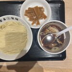 富喜製麺研究所 - つけそば＋メンマトッピング