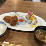 TSUMUGI Kitchen - ズワイガニクリームコロッケランチ