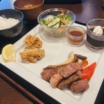 お肉とスイーツ 服部 - 料理写真:大人のランチプレート