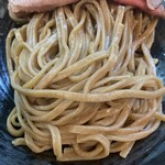 道玄 - えごま麺はツルツルっとあっという間に。男性でしたら大盛り一択