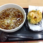 Soba Kobayashi - かき揚げ蕎麦 580円(税込)(2023年9月7日撮影)