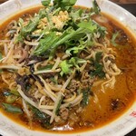 十六房 - 料理写真:汁なし坦々麺(2辛)