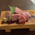 熟成本鮪と熟成黒毛和牛A5と熟成鹿肉の食べ比べ！魚せん - 